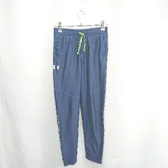 ◇ Θ UNDER ARMOUR アンダーアーマー ウエストゴム キッズ イージーパンツ サイズYMD ネイビー 男の子 E  【1502180014246】
