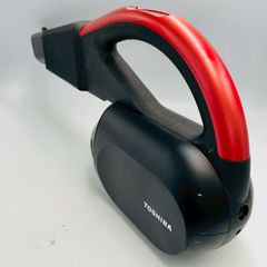 【動作テスト:標準モード21分稼働】 東芝 （型番：VC-CL6000BK(R)）（製造年度：2020）　本体のみ　掃除機　TOSHIBA　スティック　サイクロン　コードレス　中古　（色：赤　レッド　黒　ブラック）管理番号 G243