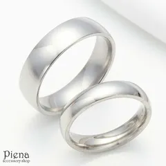 リング レディース メンズ サージカルステンレス 甲丸 ユニセックス 金属アレルギー対応 安心 シンプル 幅4ミリ 6ミリ 秋冬 大人気