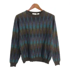 Norm Thompson ウール ニット セーター グラデーション マルチカラー (メンズ M) 中古 古着 S7165