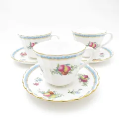 美品 SPODE スポード トラップネルスプレイズ カップ＆ソーサー 3客  