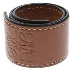 ロエベ スモールスラップ SmallSlap ブレスレット バングル レザー LOEWE ロエベ Jewe Small Slap Bracelet アナグラム スラップ
