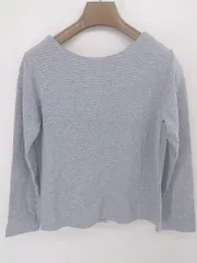 ◇ BEAUTY&YOUTH ビューティ&ユース UNITED ARROWS 装飾ビジュー 長袖 カーディガン グレー レディース  【1206160006091】