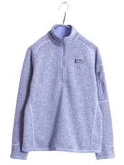 【お得なクーポン配布中!】 19年製 パタゴニア ベターセーター ハーフジップ レディース М 古着 Patagonia アウトドア フリース ジャケット プルオーバー ジャンパー