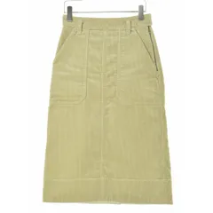 【MARGARETHOWELLMHL】22AW 5952232506 MHL SHOP限定 HEAVY CORDUROY ロングスカート