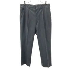 FIRST ARIES 70s ヴィンテージ スラックスパンツ B型5 チャコールグレー FIRST ARIES メンズ