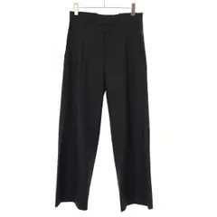 Maison Margiela10 メゾン マルジェラ 20SS ウールワイドレッグトラウザーパンツ S30KA0581 S44330 ブラック 46のサムネイル