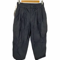 エイトン ATON SQUARE COTTON 2タックテーパードパンツ メンズ  04のサムネイル