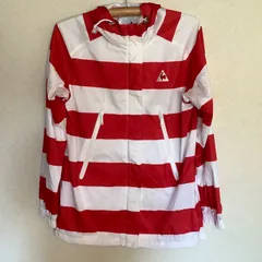 ルコックゴルフ　マリンテイスト　ウインドブレーカー総裏メッシュ　パーカーL寸