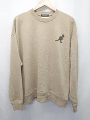 ◇ ⊇ KANGOL × Anchor Smith 長袖 スウェット トレーナー サイズM カーキ メンズ E  【1409250034862】