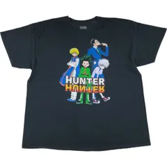 古着 HUNTER HUNTER ハンターハンター アニメ キャラクタープリントTシャツ メンズXL相当/eaa543417