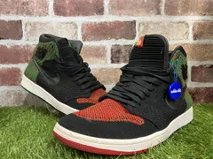 NIKE/ナイキ/AJ1 RETRO HIGH FLYKNIT BLACK (2018)/エアジョーダン1ハイフライニット'ブラックヒストリーマンス'/AA2426-026/28.5cm/us10.5