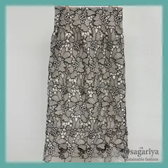 【Mystrada】　花柄レーススカート