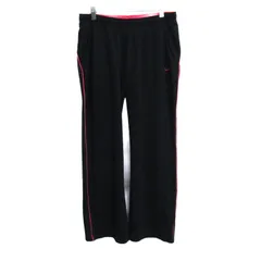 ナイキ パンツ ボトムス ドライフィット スポーツウエア 大きいサイズ 日本製 レディース XLサイズ ネイビー NIKE 【中古】