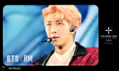 BTS THE WINGS TOUR 2017 BTS LIVE TRILOGY EPISODE III IN JAPAN RM ステッカー UMS特典
