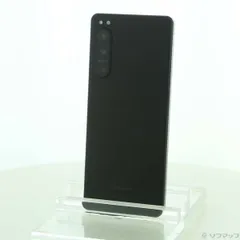 〔中古品〕 Xperia 5 IV 128GB ブラック SO-54C docomo SIMフリー【295】