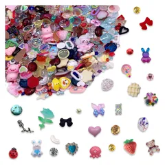 ネイルパーツ ハート 星 花 ミックス 30ｇ 14ー2ｍｍ カラフル 混形 アソート ラインストーン ネイルストーン レジン デコパーツ BDMIX4