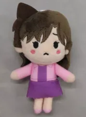 【中古】ぬいぐるみマスコット・ぬいぐるみバッジ 毛利蘭/ピンク×パープル衣装 ぬいぐるみマスコット 「セガ ラッキーくじ 名探偵コナン メモリアルカット」 G賞