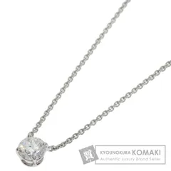 HARRY WINSTON ハリーウィンストン ソリティア ダイヤモンド ネックレス PT950 レディース [中古]のサムネイル