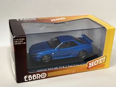 EBBRO　エブロ　NISSAN SKYLINE GT-R（R34） V-spec Ⅱ　One of 3000pcs.　ミニカー