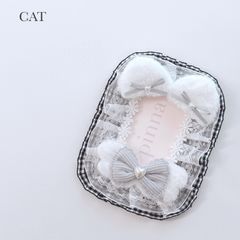 No.21 レースデコケース ねこ