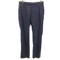 green label relaxing グリーンレーベルリラクシング ウール 100% スリムパンツ 76 ネイビー ユナイテッドアローズ メンズ 古着