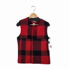エルエルビーン L.L.Bean USA製 バッファローチェック ウールベスト メンズ import：S 