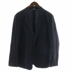 アーペーセー A.P.C. rue madame paris テーラードジャケット センターベント 2B M 紺 ネイビー /DK ■PNのサムネイル
