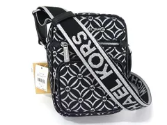 ■新品■未使用■MICHAEL KORS マイケルコース ジェットセット アイテム キャンバス メタリック ジャガード ショルダーバッグ BI8737