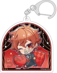 【中古】キーホルダー エース・トラッポラ 「ディズニー ツイステッドワンダーランド トレーディングアクリルキーホルダーvol.1 クッション」