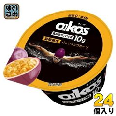 ダノンジャパン ダノン オイコス プロテインヨーグルト 高吸収タンパク質 パッションフルーツ 113g カップ 24個 (12個入×2 まとめ買い)