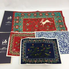 新品　源右衛門窯　テーブルマット(ランチョンマット)　5枚セット　源コレクション 新品 源右衛門窯 テーブルマット(ランチョンマット) 5枚セット 源