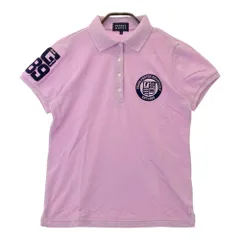 サイズ：1 PEARLY GATES パーリーゲイツ  半袖ポロシャツ  パープル系 [240101291590]# ゴルフウェア レディース ストスト