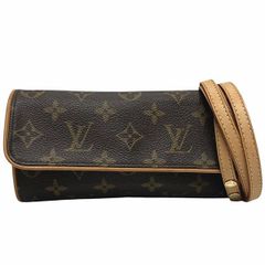 ルイヴィトン　Louis Vuitton　モノグラム　ポシェットツインPM　M51854　バッグ　ショルダーバッグ　レディース　美品