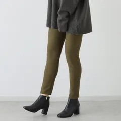 【新品未使用】 ダイアアロー コンジュンク ハイテンション素材 裏フリース起毛 レギンスパンツ カーキ XXL【参考価格￥3,600-】