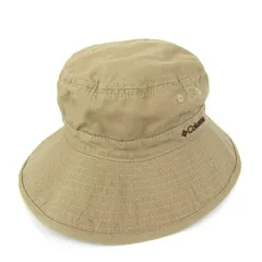 コロンビア ハット アウトドア 帽子 ブランド レディース メンズ Lサイズ ベージュ Columbia 【中古】