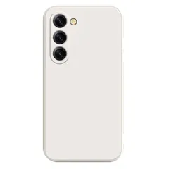 Galaxy S23 ケース SC-51D SCG19 ギャラクシーs23  TPU 薄型 ソフト 耐衝撃 サラサラ カラー ケース 【Color】 ホワイト