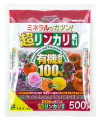 【未使用】花ごころ 超リンカリ肥料 500g 有機由来原料100% 花付き実付き改善 チッソ-リンサン-カリ 0-20-10 ミネラル マグネシウム 石灰 ケイ酸 鉄 マンガン ホウ素 元肥 追肥 お礼肥 寒肥 園芸用品