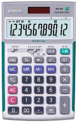 CASIO製 ＮＤ-２６Ｓ　プロ用実務電卓（ソフトケース付）　（日本電卓技能検定協会推奨電卓、簿記検定推奨品）
