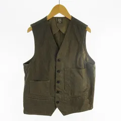 SUGAR CANE ワークベスト 42 SUGAR CANE(シュガーケーン) ワークベスト JEAN CORD WORK VEST
