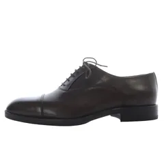 バーニーズニューヨーク BARNEYS NEW YORK ビジネスシューズ キャップトゥ レザー 9M ブラウン B128CALF OLD /YO6のサムネイル
