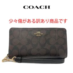 訳あり商品 新品未使用品 コーチ COACH 長財布 C4452 IMAA8 ストラップ付 ラウンドジップ アウトレット レディース ウォレット