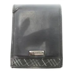 バーバリー　BURBERRY BLACK LABEL 折り財布　ブラック バーバリーブラックレーベル BURBERRY BLACK LABEL 二つ折り
