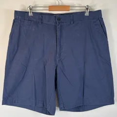 古着 90's/90年代 ポロバイラルフローレン Polo by Ralph Lauren ショートパンツ 半ズボン ポロチノ 大きいサイズ w38  ネイビー系 メンズ