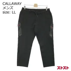 【新品】 キャロウェイ　レッドレーベル　ストレートパンツ　ブラック　LLサイズ キャロウェイ レッド レーベル｜新作アイテムはこちら