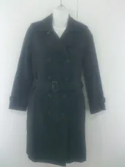 ◇ ◎ NATURAL BEAUTY BASIC 中綿 長袖 トレンチ コート サイズS ブラック レディース P  【1301260012857】