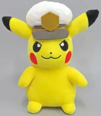 【中古】ぬいぐるみ キャプテンピカチュウ A(口閉じ) もふぐっとぬいぐるみ～キャプテンピカチュウ～ 「ポケットモンスター」
