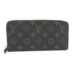 LOUIS VUITTON ラウンドファスナー長財布 ジッピーウォレット ホリゾンタル モノグラムエクリプス M11611