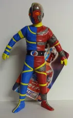 人造人間キカイダー ソフビ 黒色の目 25cm 人造人間キカイダー ソフビ 黒色の目 25cm