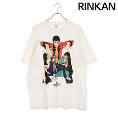 シュプリーム ×アンダーカバー UNDERCOVER  23SS  Lupin Tee フロントプリンTシャツ メンズ XL